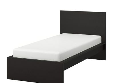single bed with two large drawers