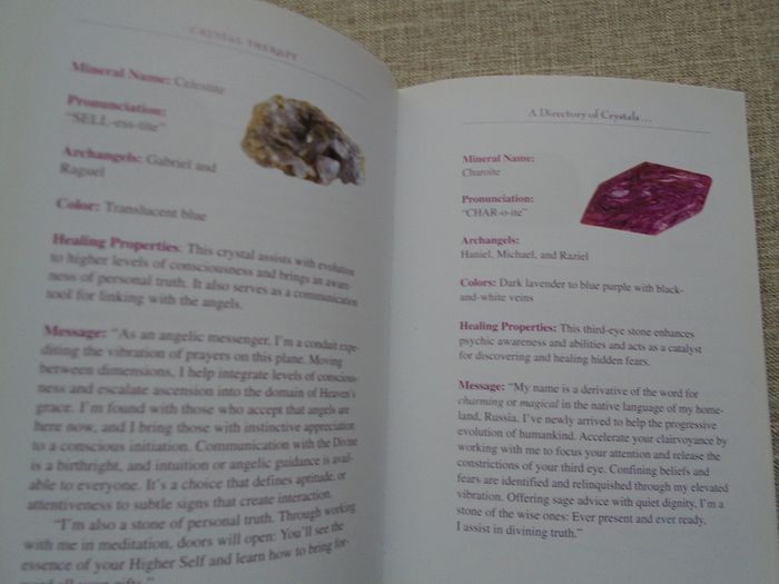 Crystal Therapy, Doreen Virtue, Paperback book, non fiction book