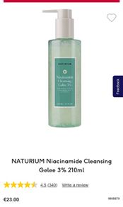 Naturium Cleansing Gel