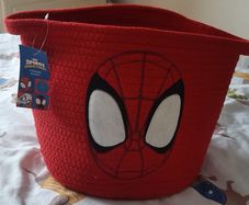 Spiderman storage basket