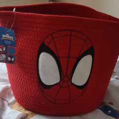 Spiderman storage basket