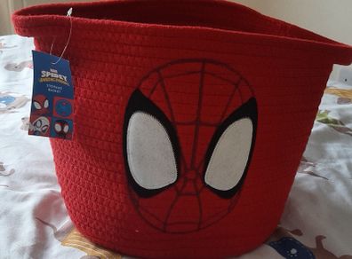 Spiderman storage basket
