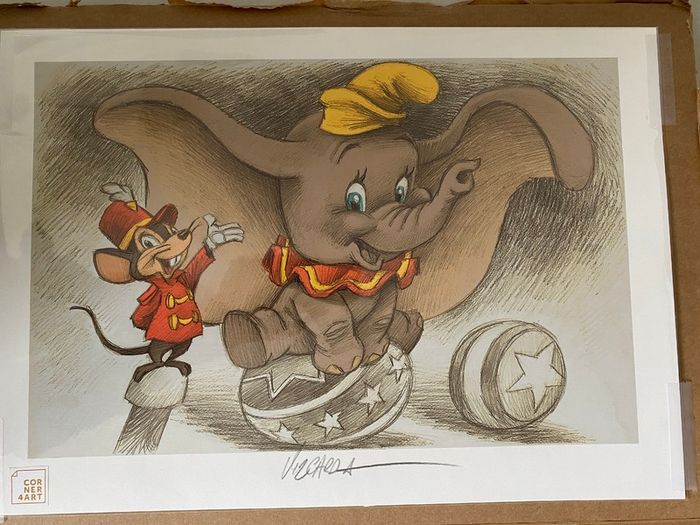 Joan Vizcarra Dumbo and Timothy mouse