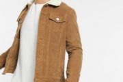 Brave Soul - Corduroy jacket in brown