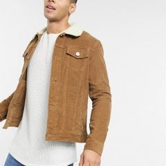Brave Soul - Corduroy jacket in brown