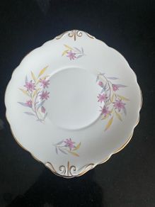 Pretty Royal Stuart  cake plate