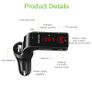 4-in-1 Hands Free Wireless Bluetooth FM Transmitter G7 + AUX Modulator Car Kit MP3 Player SD USB LCD Car Accessories Image 2