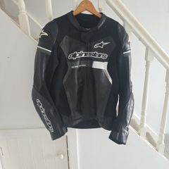 alpinestars leather jacket