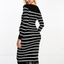 Mamalicious NEW maternity and nursing ribbed dress Image 2