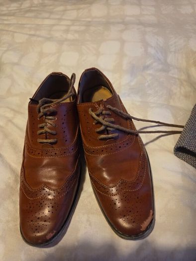 Boys Communion Suit and Shoes