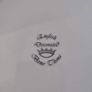 Lovely English Biscuit Bone China Plat. Image 5