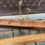 Long Mid Century Moder Genuine Antique Danish Design Handcrafted Wooden Tray Image 8