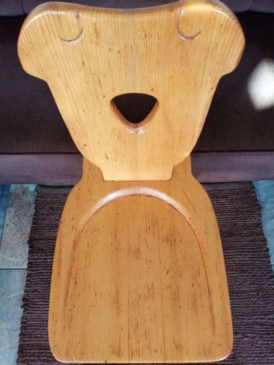 Mid Century Scandinavian Children's Chair