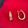 9k Gold Earrings Image 3