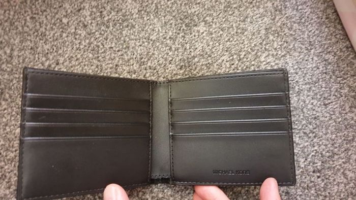 michael kors black wallet