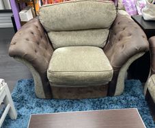 sofa and armchair