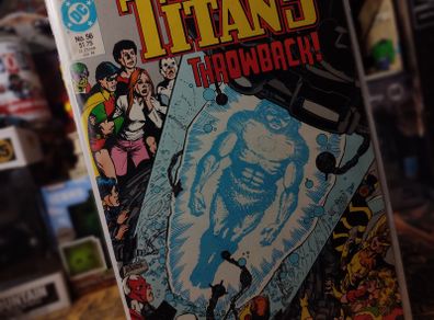 The New Titans ! Issue #56 ! Throwback ! Copper Age Comic from 1989 ! by DC Comics !