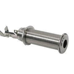 Switchcraft Panel Jack Socket 6.3mm, 3-pole (Nickel)