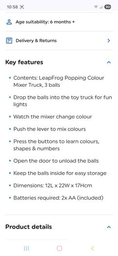 Leapfrog colour mixer truck
