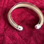 sterling silver torc bracelet bangle Image 5