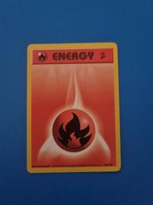 Base Set 2 Fire Energy Pokemon Card