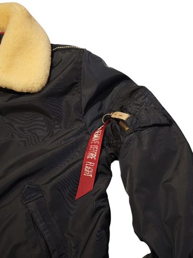 Alpha Industries Dark Blue Bomber Jacket