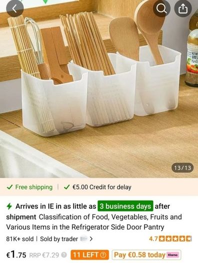 Only 1 Euro Each!! - Brand New Storage Items