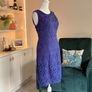 Red Chilli Purple Sleeveless Dress - Size UK 10 Image 8
