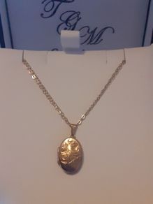 9 carat gold locket