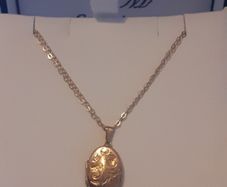 9 carat gold locket