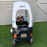 Little Tikes cozy coupe - Police Image 4