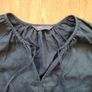 Navy Blouse  Size 10 Image 3