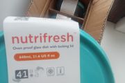 New nutri fresh glass dishes