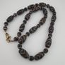 Antique Venetian Style Fancy Desgin Trade Glass Beads Necklace Image 2
