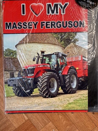 Tractor handmade metal signs