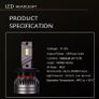 H11 H9 H8  Led Headlight, Fog Light Bulbs. Image 3