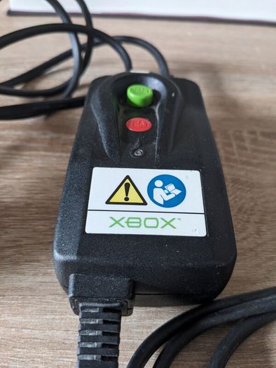 Official Original Xbox Safety Power Cable (Tested & Working)