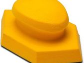 Glass Polish 15909 Hand Sanding Block with Hook and Loop, Hand Sanding Pad | 150 x 90 mm