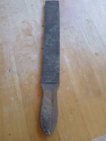 Vintage Barber Shop Wooden Strop