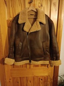 Zara double-faced biker jacket