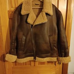 Zara double-faced biker jacket
