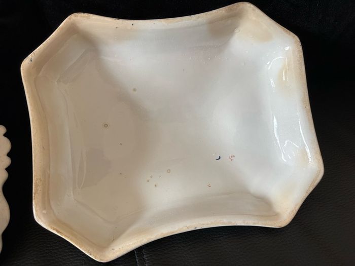 Antique John Ridgway Penang Pattern 4118 Superior Stone China Covered Tureen c.1835