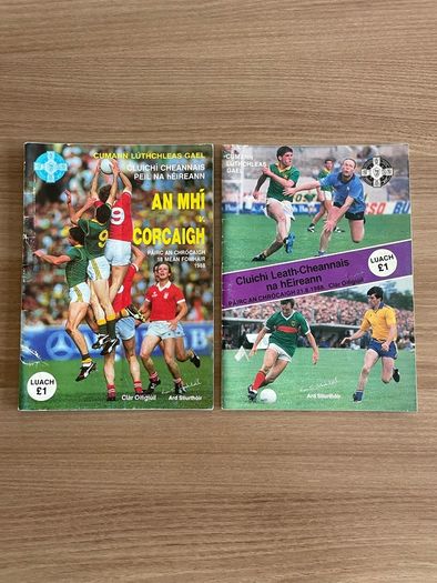1988 GAA All Ireland Football Final and Semi Final Match Day Programmes