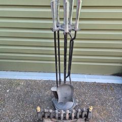 Fire Grate And Companion Set - No Holding Collection Only