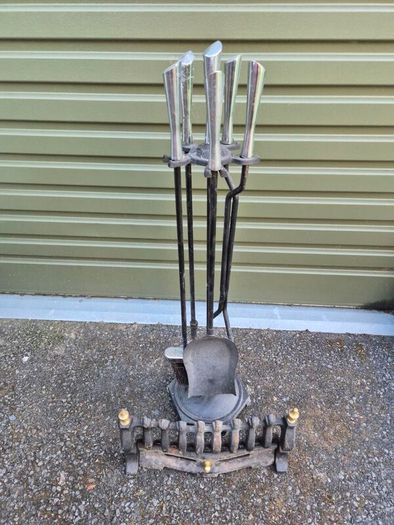 Fire Grate And Companion Set - No Holding Collection Only