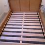 King Size Solid Oak bed and quality breathable Merino wool mattress Image 2