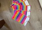Adhesive ombre sheets