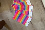 Adhesive ombre sheets