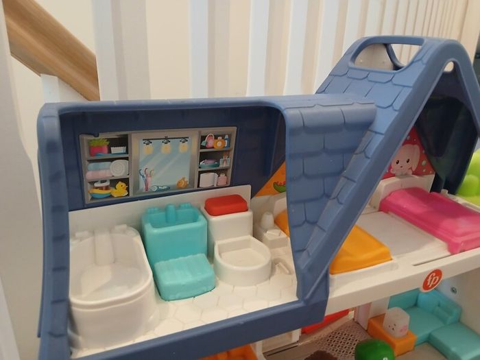Fisher Price Doll House and pop up toy