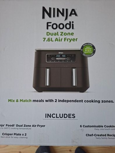 Brand New Ninja Foodi Dual Zone 7.6L Air Fryer